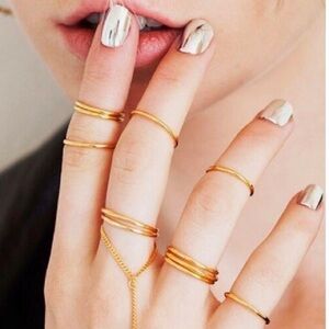14KT Gold Mirror Nail Wraps